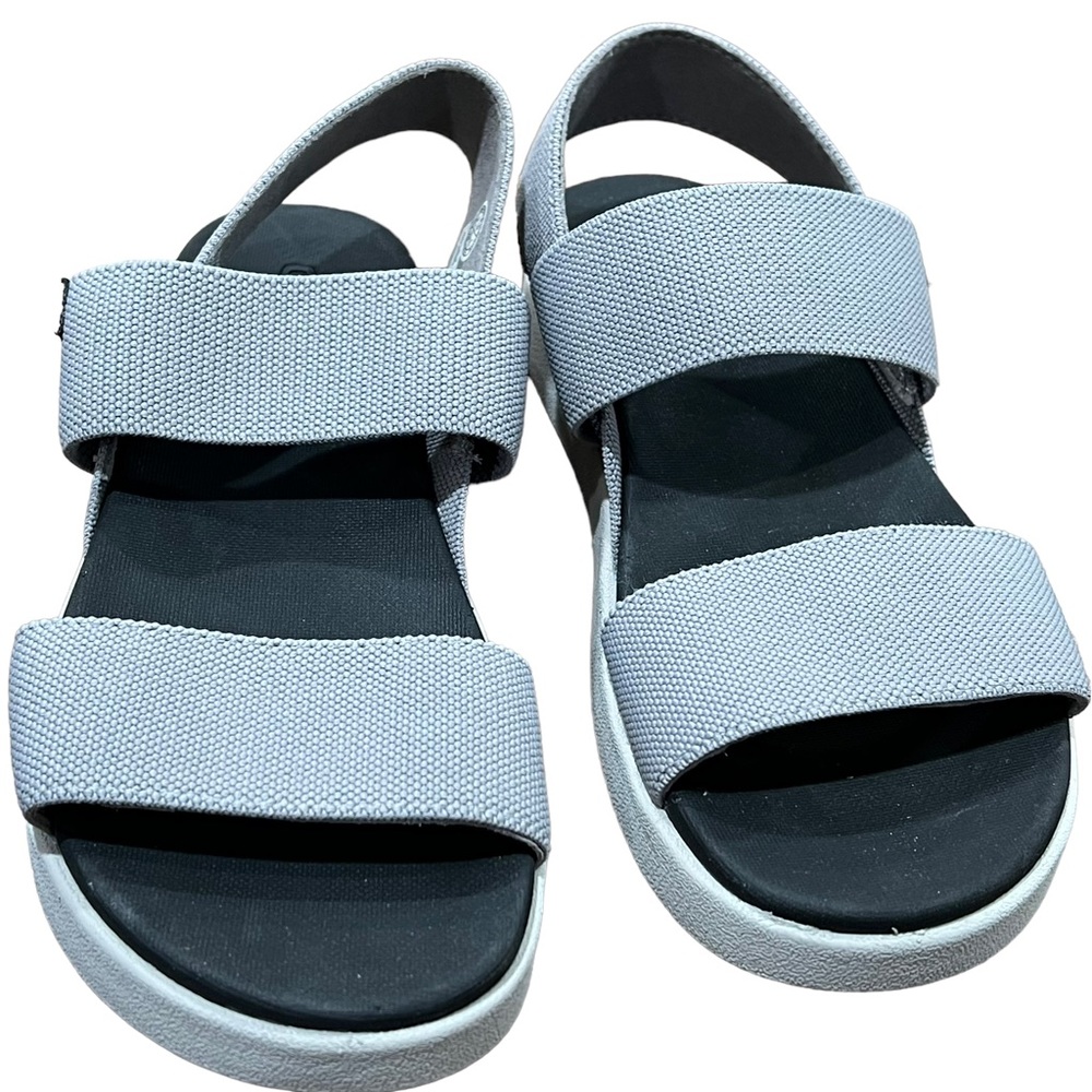 Keen Elle Backstrap Sandal Womens Size 6.5 Keen 1022620 Grey EUC!